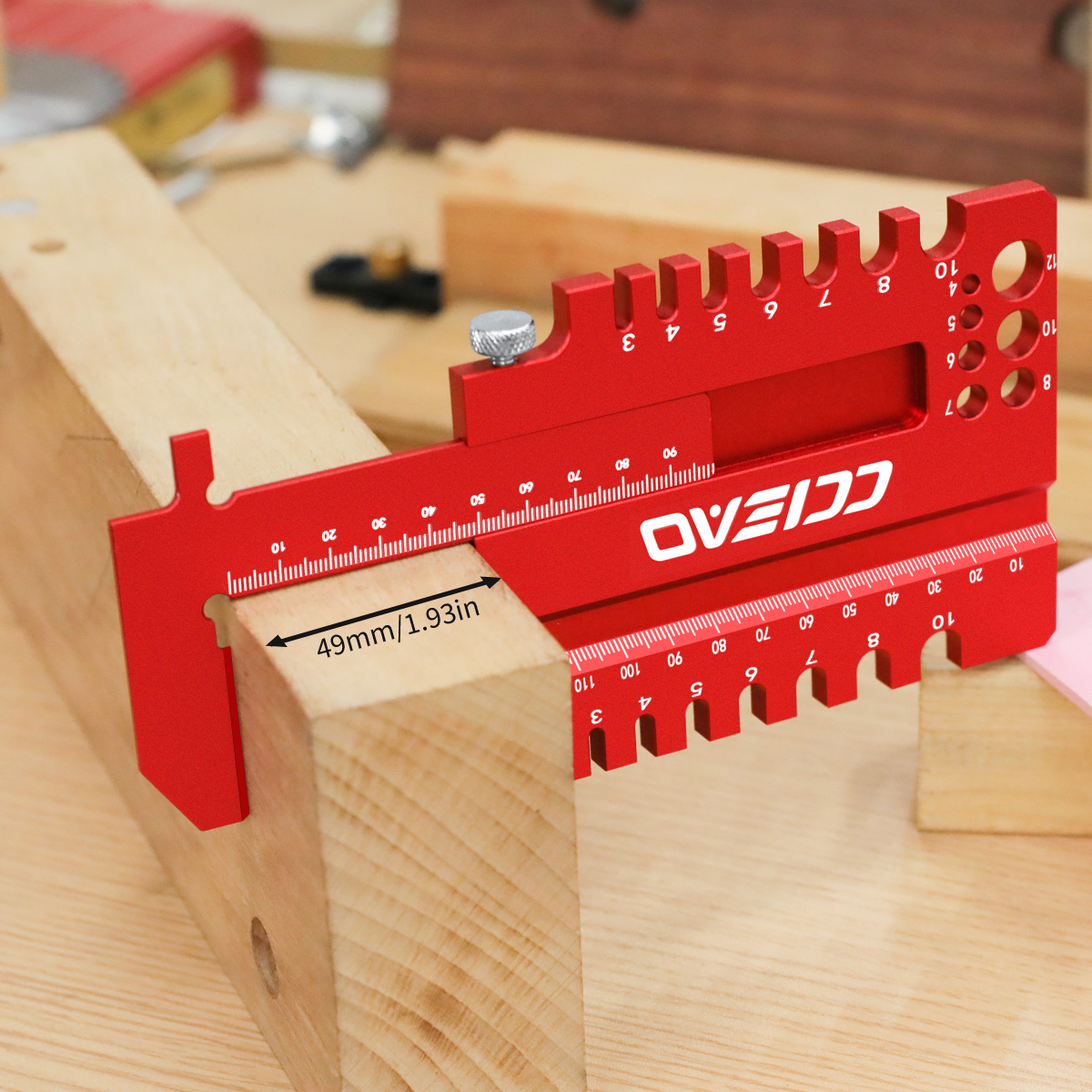 Marking Gauge Tool - Wielofunkcyjna linijka do obróbki drewna, precyzyjny