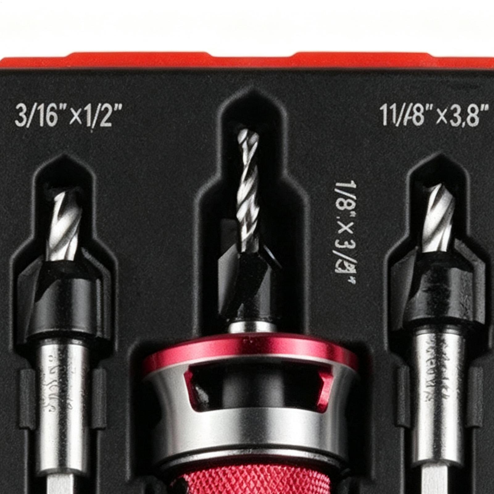 Woodworking Drill - Wiertło do ząbkowania do drewna, dwużłobakowe,