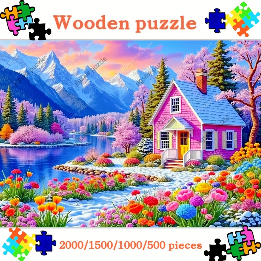 Woodworking Jigsaw - Puzzle drewniane dla dorosłych - 2000/1500/1000/500