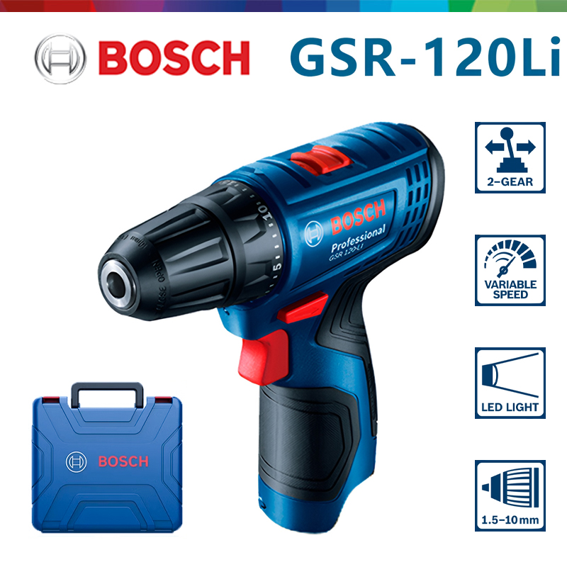 Woodworking Drill - Wiertarko-wkrętarka akumulatorowa Bosch GSR 120-LI 12V,