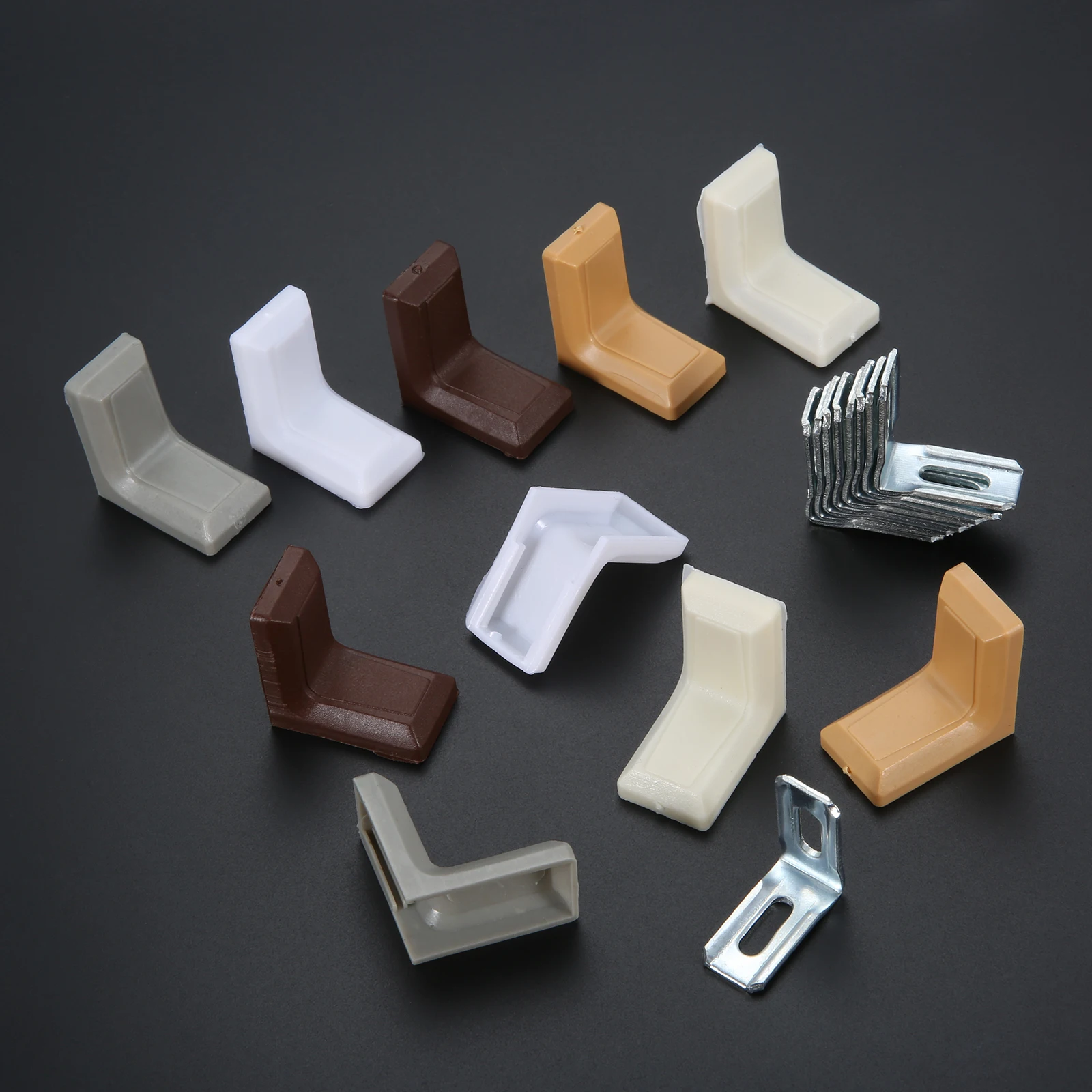 Woodworking Joint - 20 szt. wsporników narożnych w kształcie