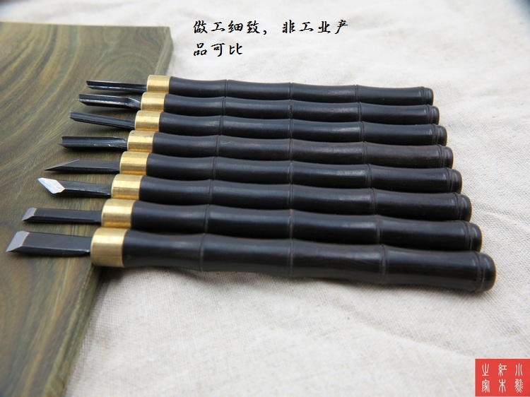 Woodworking In Japan - 8 sztuk japonia SK5 rzeźbione w