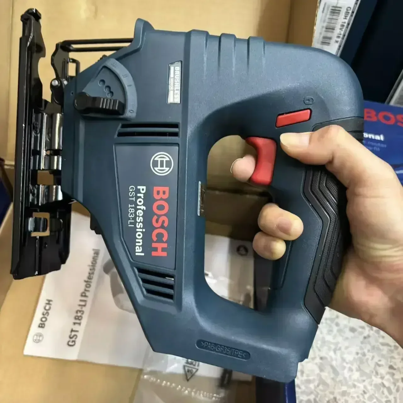 Woodworking Jigsaw - Bosch GST 183-LI Professional Elektryczna Piła