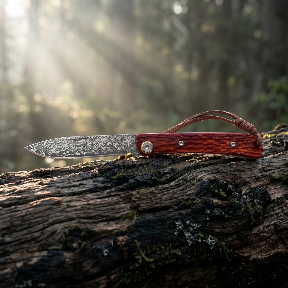 Woodworking Gift Ideas - Odporny na zużycie, kompaktowy nóż składany