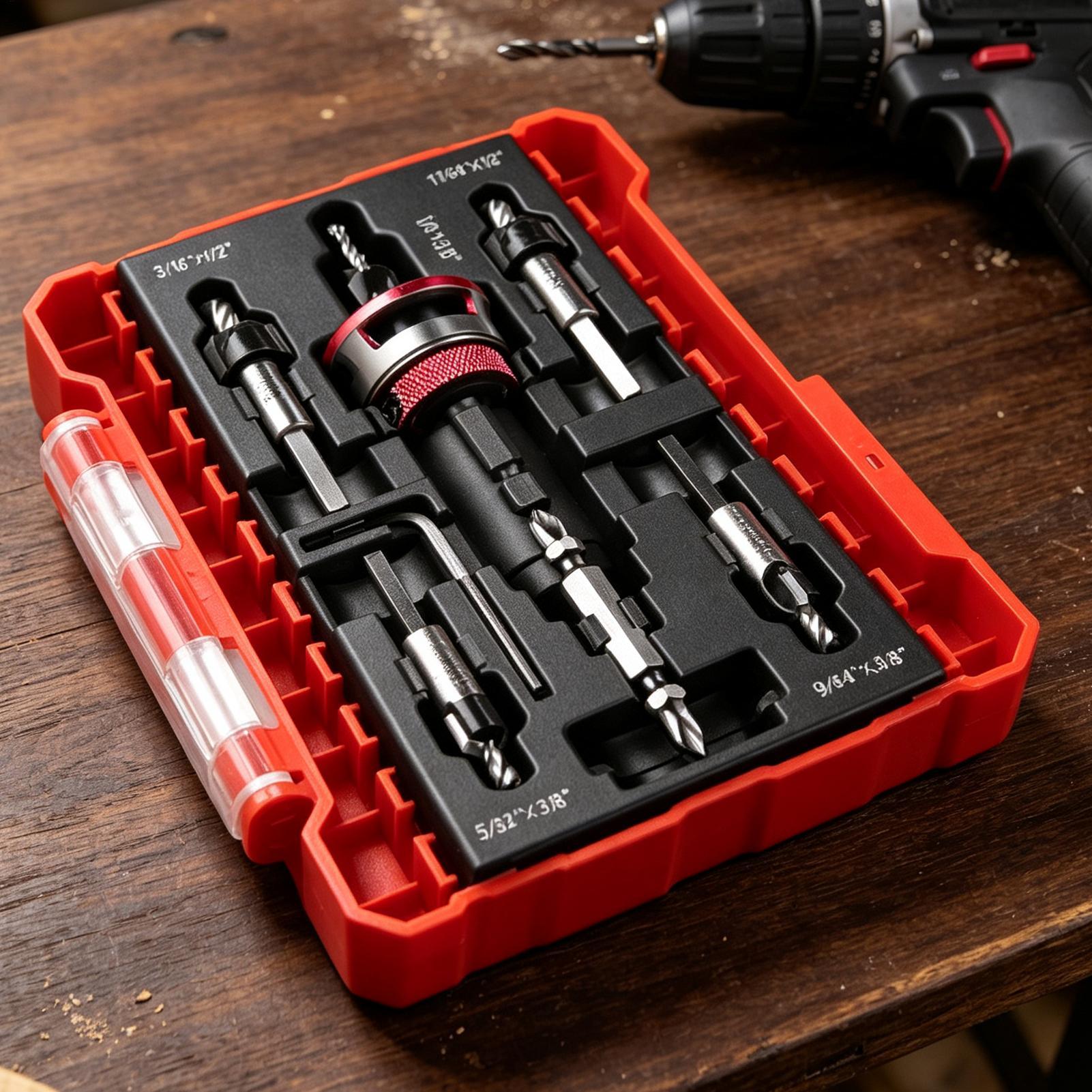 Zestaw wierteł do pogłębiania  – Woodworking Drill recenzja i cena