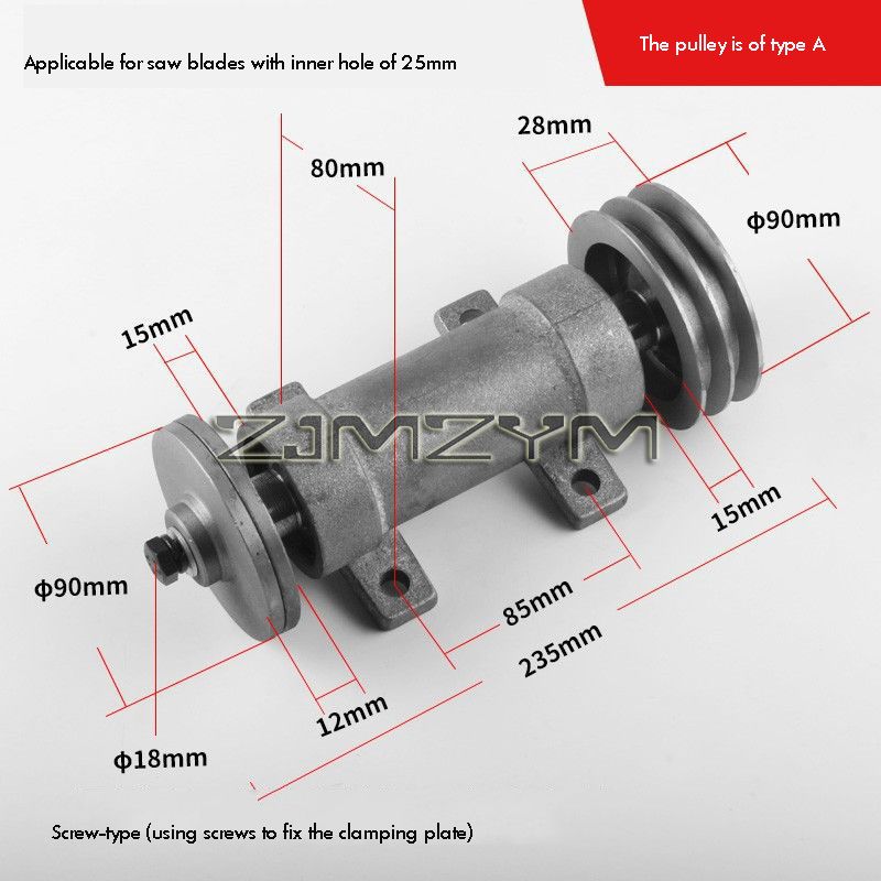 Zespół wału piły stołowej do o – Woodworking Saw recenzja i cena