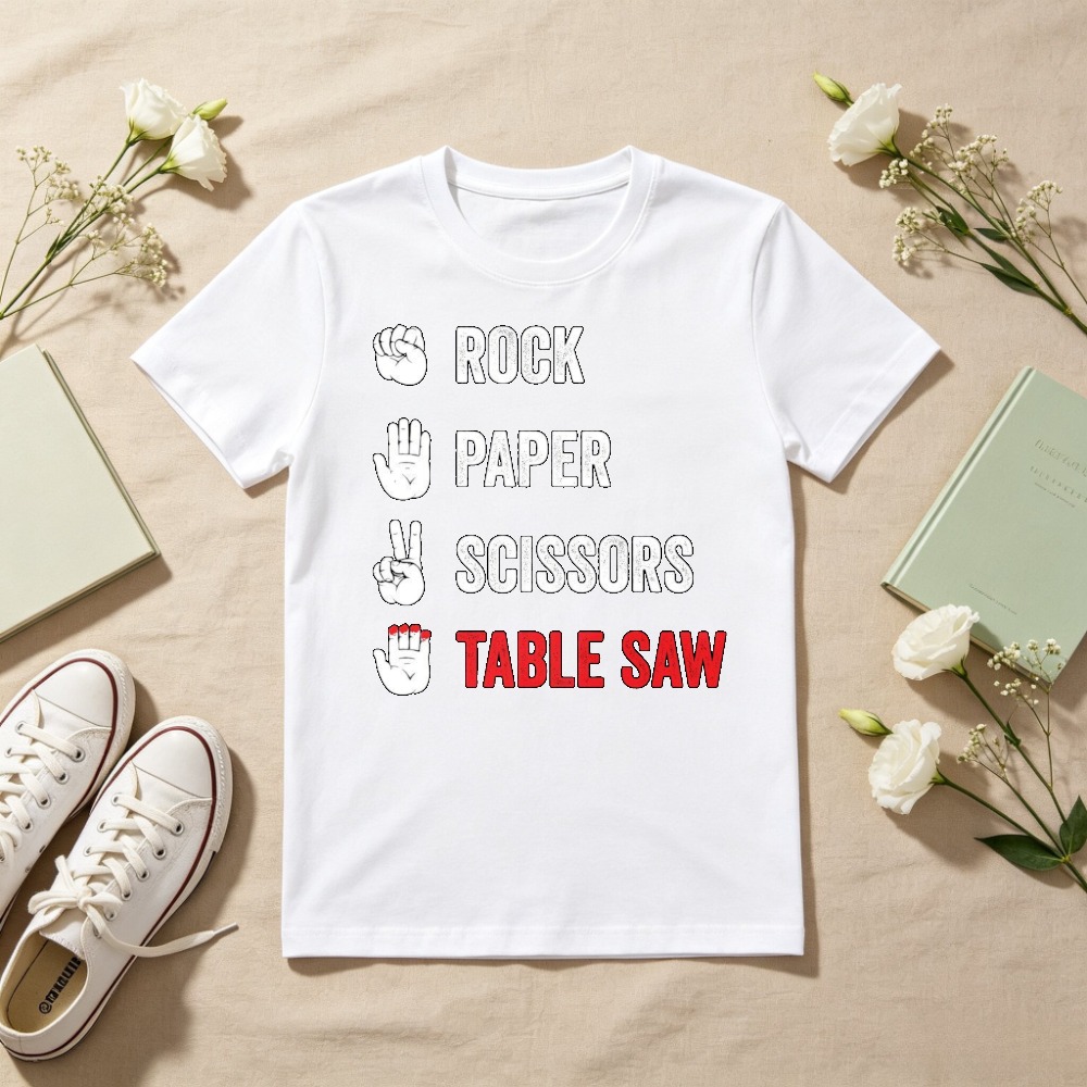 Kamień, Papier, Nożyczki, Piła – Woodworking Jokes recenzja i cena