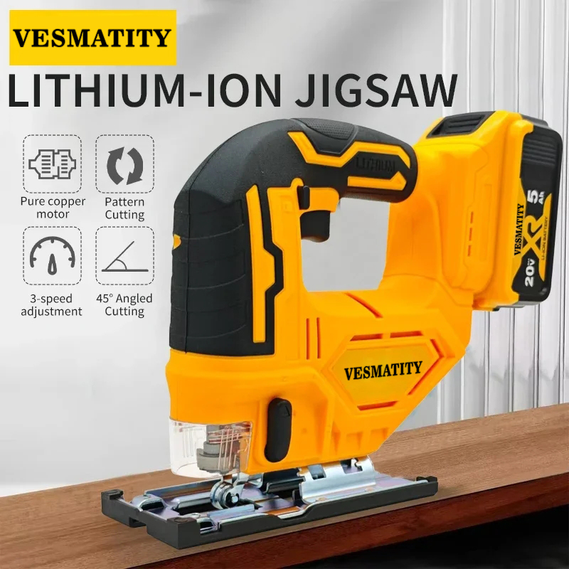 Vesmatity 2700RPM Bezszczotkow – Woodworking Jigsaw recenzja i cena