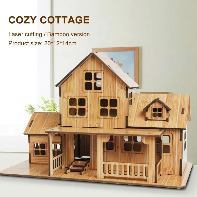 Drewniane puzzle 3D GamesCozy  – Woodworking For Beginners recenzja i cena