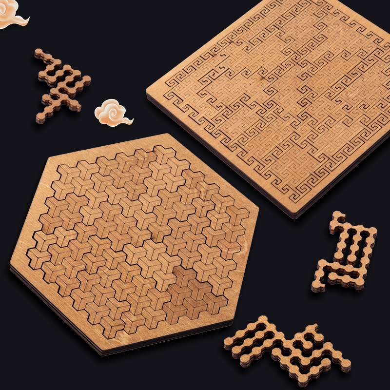 Niemożliwe drewniane puzzle IQ – Woodworking Jigsaw recenzja i cena