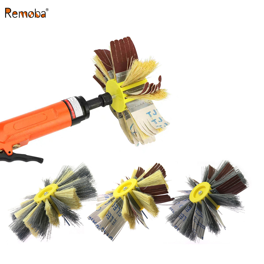 Szczotka polerska do drewna 6  – Woodworking Drill recenzja i cena