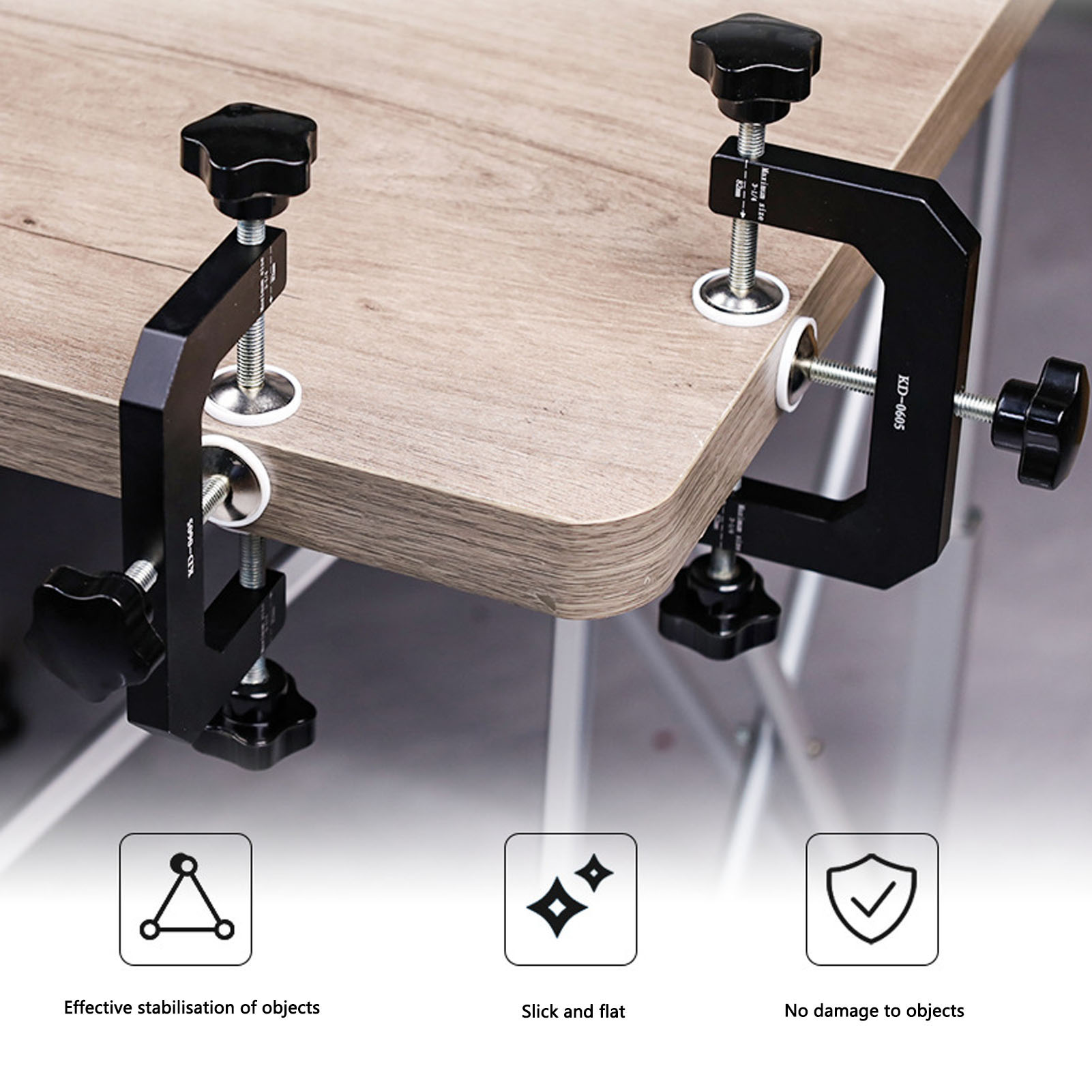 Trójstronny zacisk G ze stopu  – Woodworking Vise recenzja i cena
