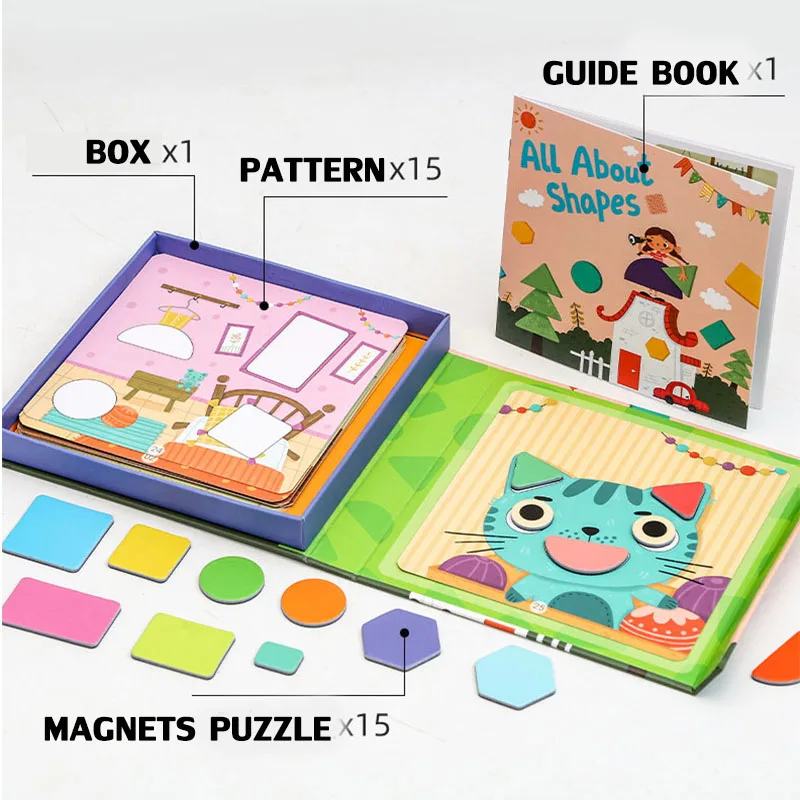 Materiały do nauki kształtów g – Woodworking Jigsaw recenzja i cena